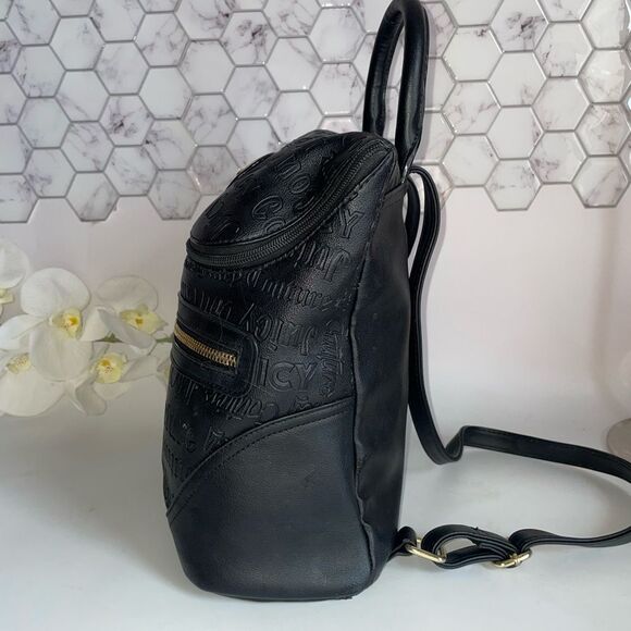 Juicy Couture Black Backpack with Gold Hardware - Picture 4 of 7